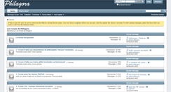 Desktop Screenshot of forum.philagora.net