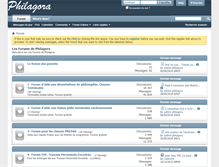 Tablet Screenshot of forum.philagora.net